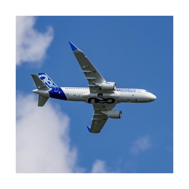 E-flite Airbus A320neo 1.5m EDF AS3X+ SAFE Select BNF Basic