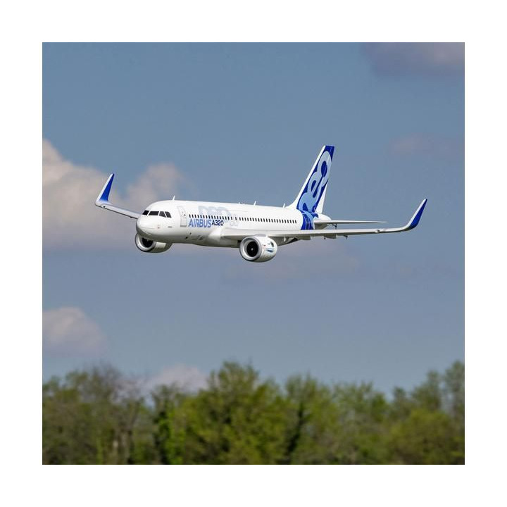 E-flite Airbus A320neo 1.5m EDF AS3X+ SAFE Select BNF Basic