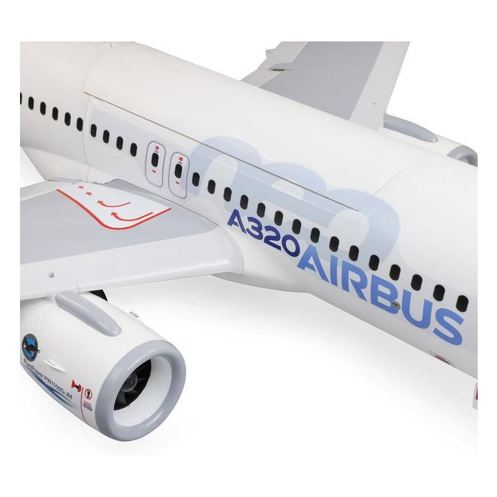 E-flite Airbus A320neo 1.5m EDF AS3X+ SAFE Select BNF Basic