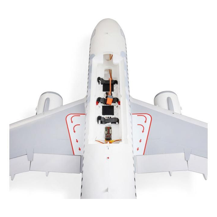 E-flite Airbus A320neo 1.5m EDF AS3X+ SAFE Select BNF Basic