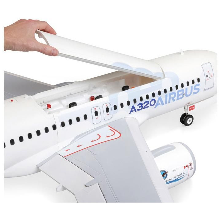 E-flite Airbus A320neo 1.5m EDF AS3X+ SAFE Select BNF Basic