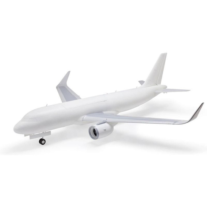 E-flite Airbus A320neo 1.5m EDF AS3X+ SAFE Select BNF Basic bílý