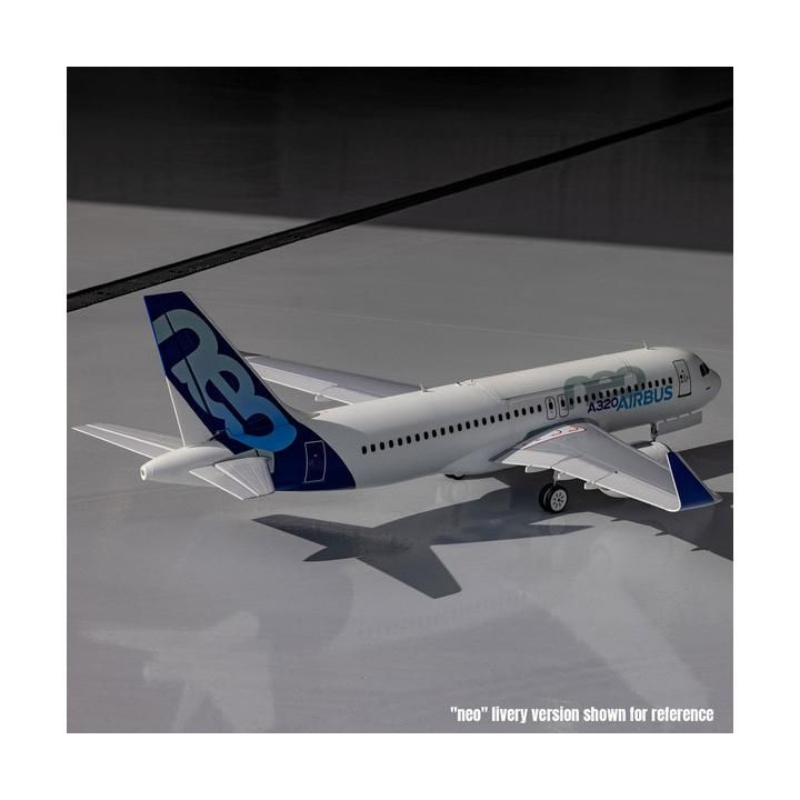 E-flite Airbus A320neo 1.5m EDF AS3X+ SAFE Select BNF Basic bílý