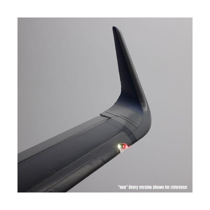 E-flite Airbus A320neo 1.5m EDF AS3X+ SAFE Select BNF Basic bílý