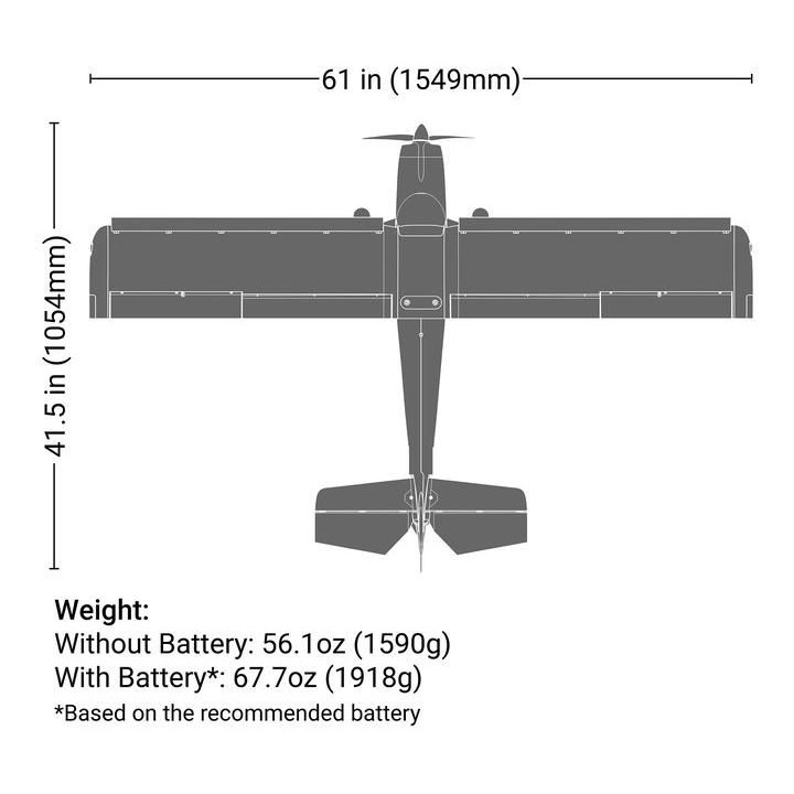 E-flite Timber 1.5m 10th Anniversary Special Edition PNP