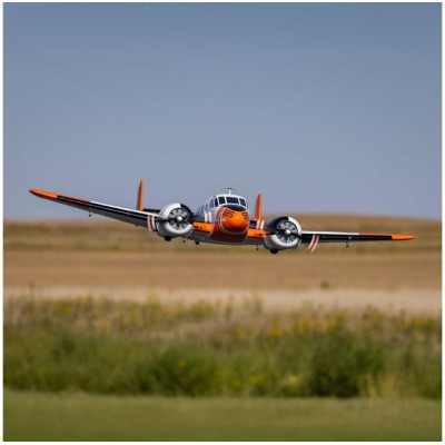 E-flite Beechcraft D18/RC-45J 1.5m BNF Basic AS3X+ SAFE Select