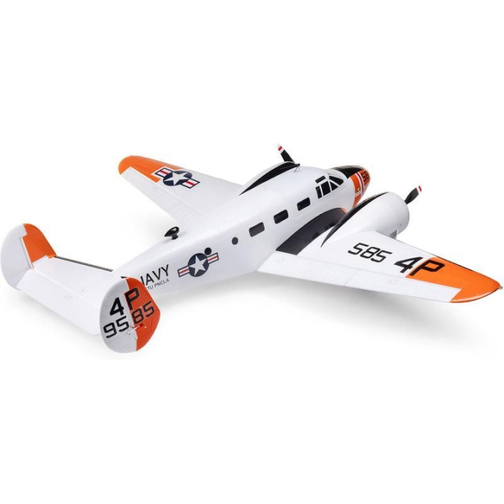E-flite Beechcraft D18/RC-45J 1.5m BNF Basic AS3X+ SAFE Select