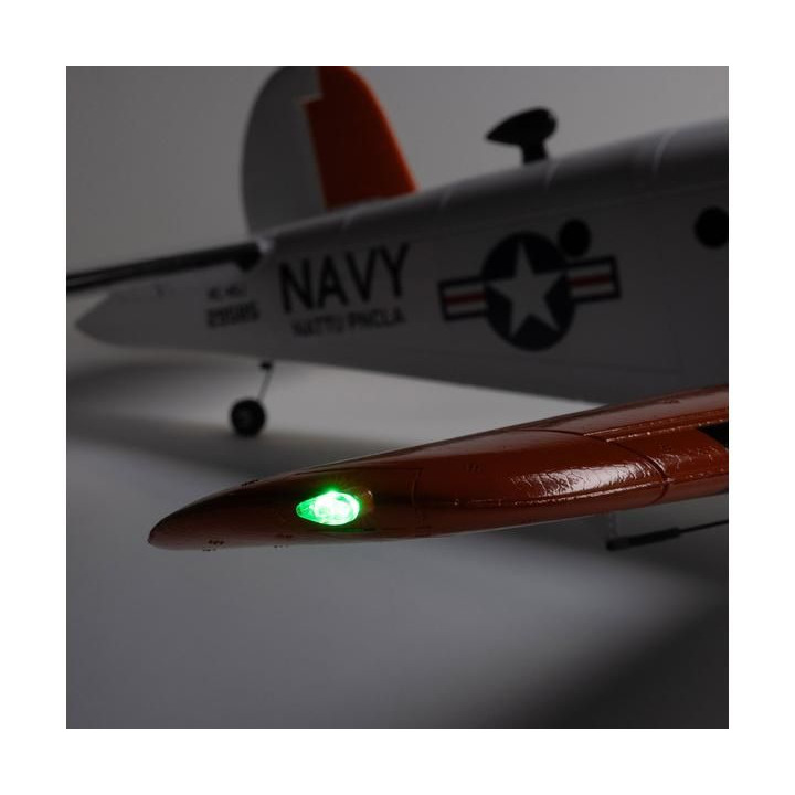 E-flite Beechcraft D18/RC-45J 1.5m BNF Basic AS3X+ SAFE Select