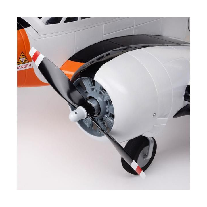 E-flite Beechcraft D18/RC-45J 1.5m BNF Basic AS3X+ SAFE Select