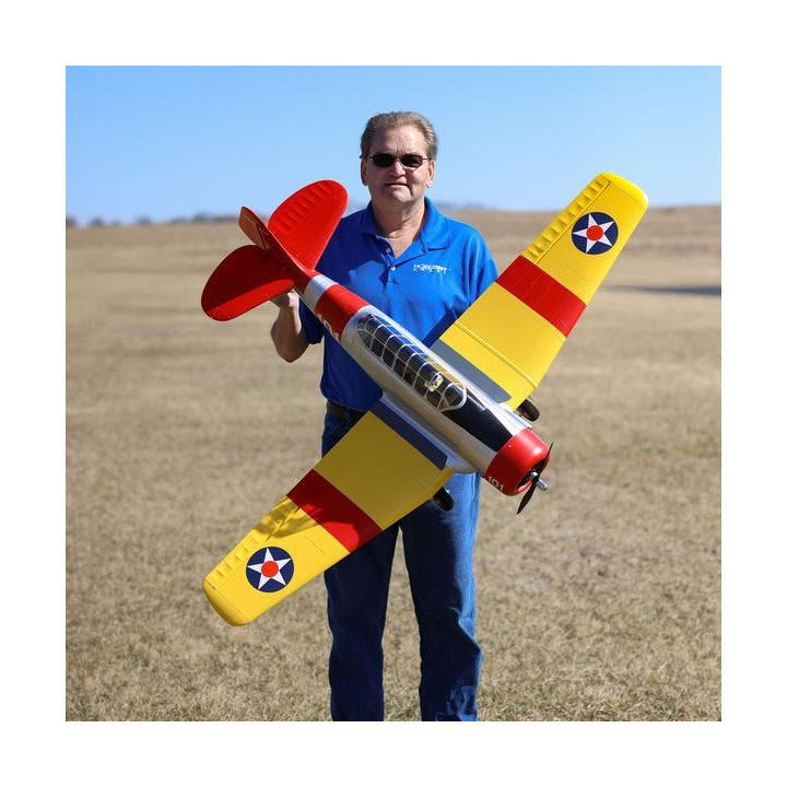 E-flite SNJ-5/AT-6 Texan 1.5m AS3X+ SAFE Select BNF Basic
