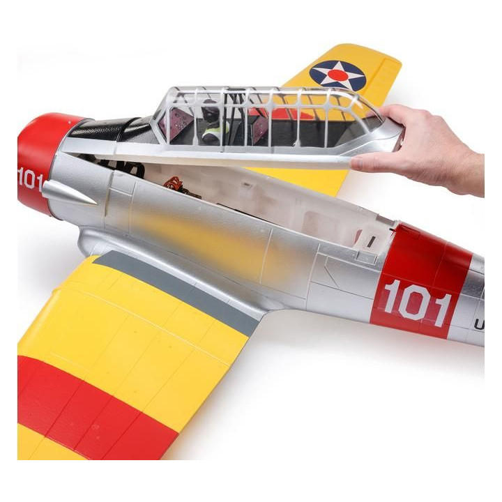 E-flite SNJ-5/AT-6 Texan 1.5m AS3X+ SAFE Select BNF Basic