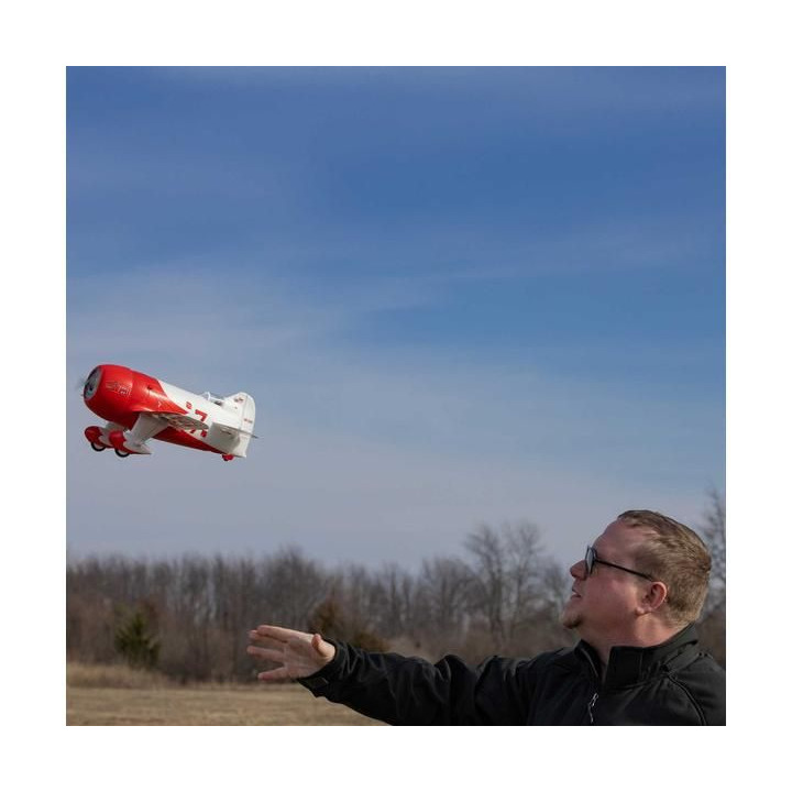 E-flite Gee Bee R-2 0.51m AS3X SAFE Select BNF Basic