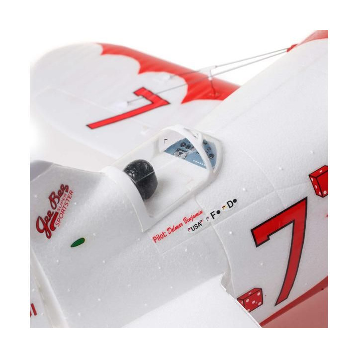 E-flite Gee Bee R-2 0.51m AS3X SAFE Select BNF Basic