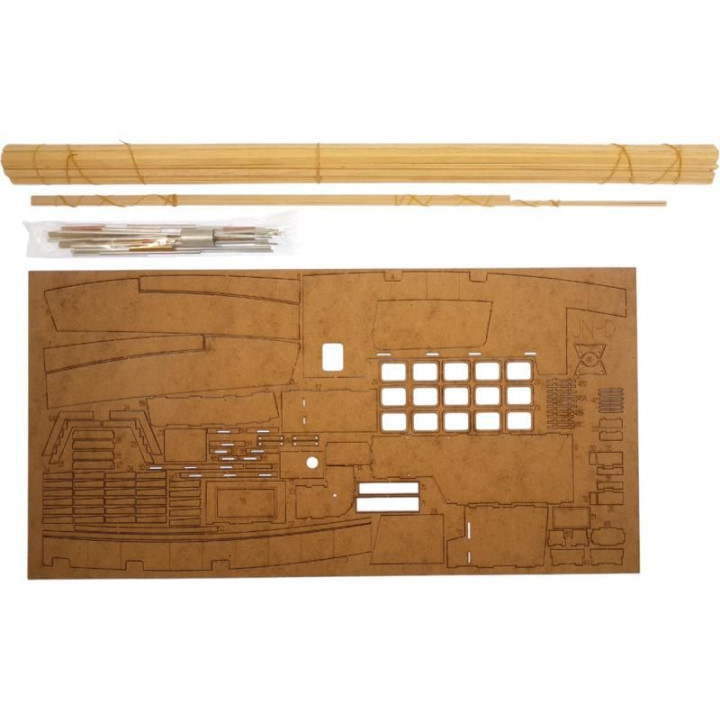 Modell-Tec MS Jeanett 1:25 kit