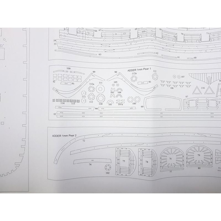 Vanguard Models HM Adder 1797 1:64 kit
