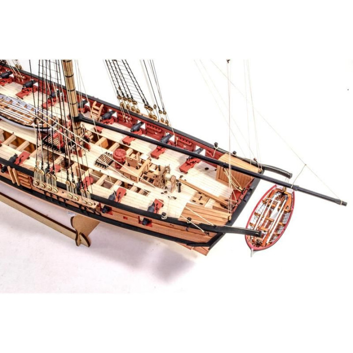 Vanguard Models HM Brig Harpy 1796 1:64 kit + měděné plankování
