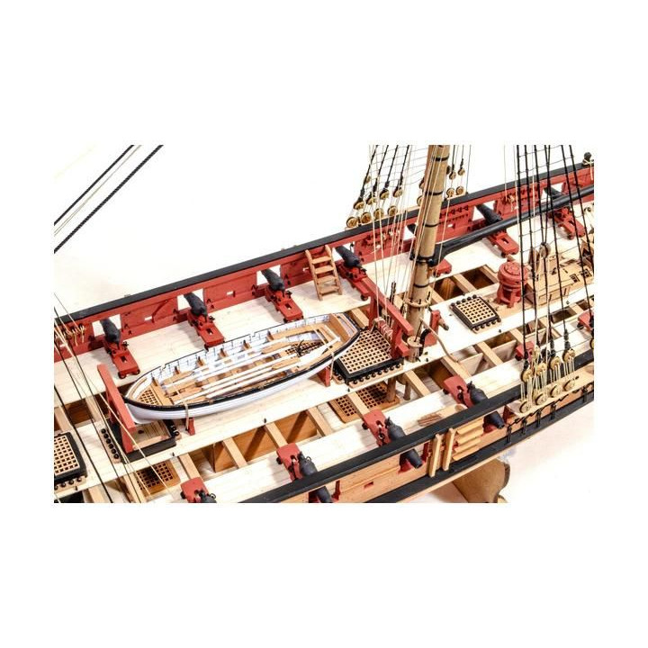 Vanguard Models HM Brig Harpy 1796 1:64 kit + měděné plankování