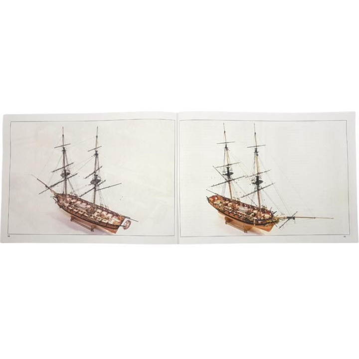 Vanguard Models HM Brig Harpy 1796 1:64 kit + měděné plankování