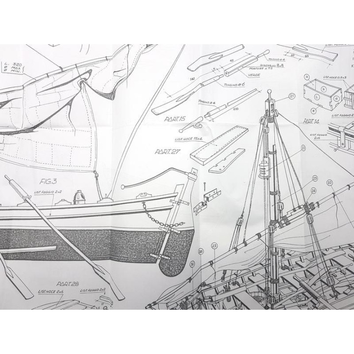 Mantua Model Walfangboot 1:16 kit
