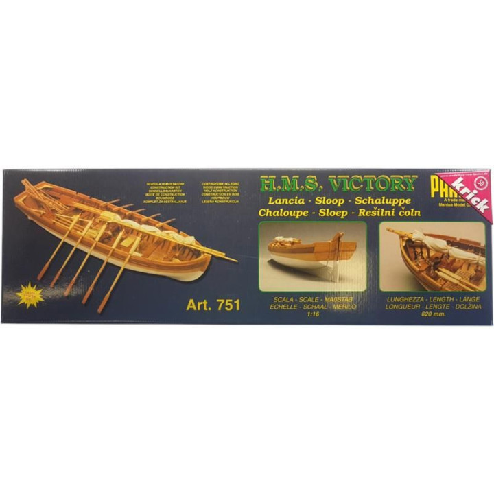 Mantua Model Victory šalupa 1:16 kit