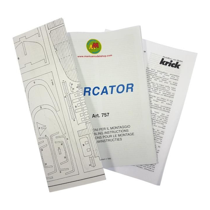 Mantua Model Mercator školní plachetnice 1:120 kit