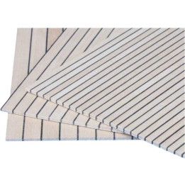Krick Deska paluby plank hrušeň černá 7/0.5mm