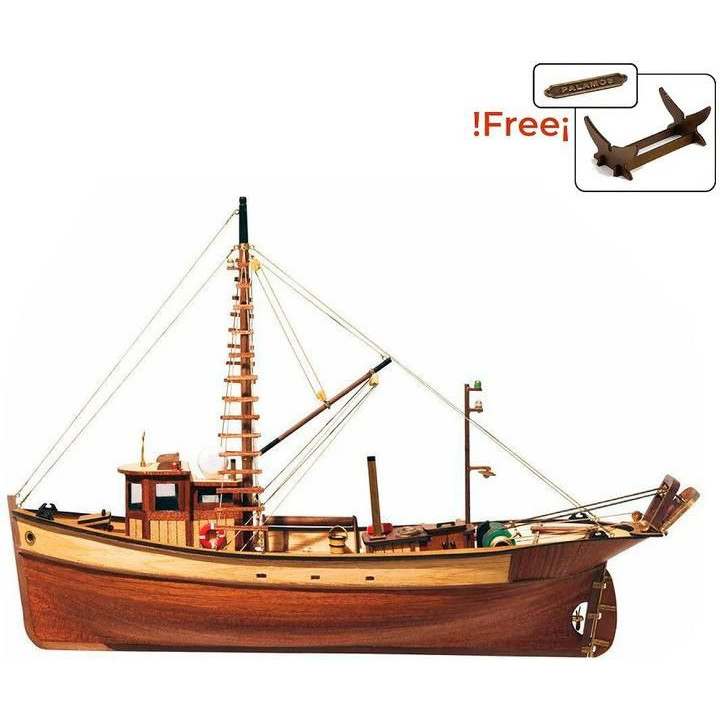 OCCRE Palamos rybářská loď 1:45 kit