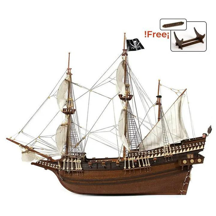 OCCRE Buccaneer pirátská loď 1:100 kit