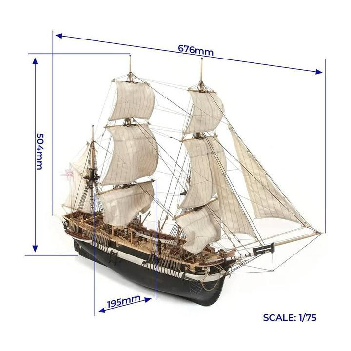 OCCRE HMS Terror 1:75 kit