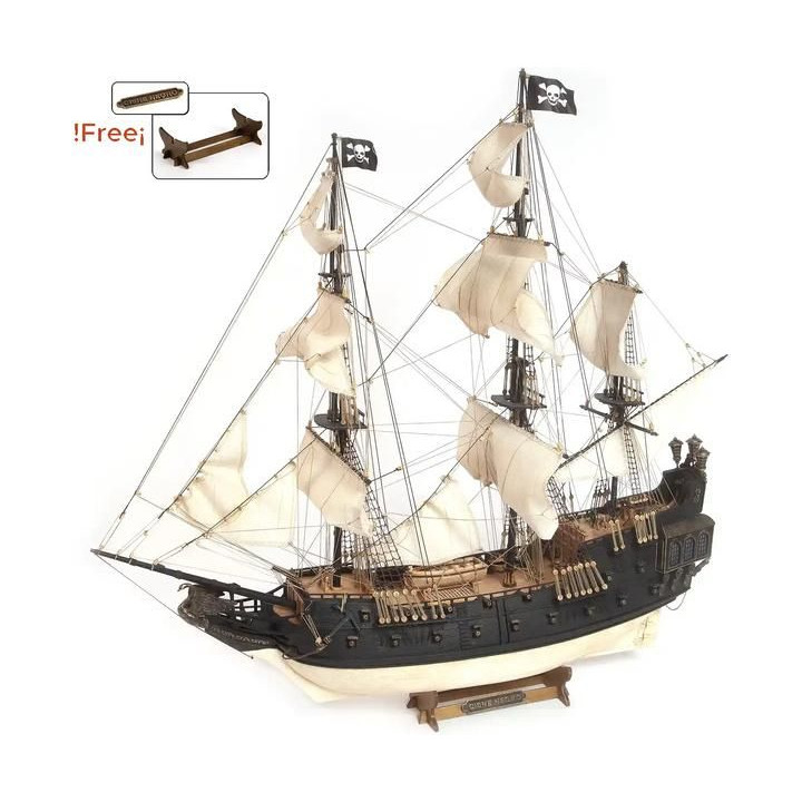 OCCRE Black Swan pirátská loď 1:75 kit