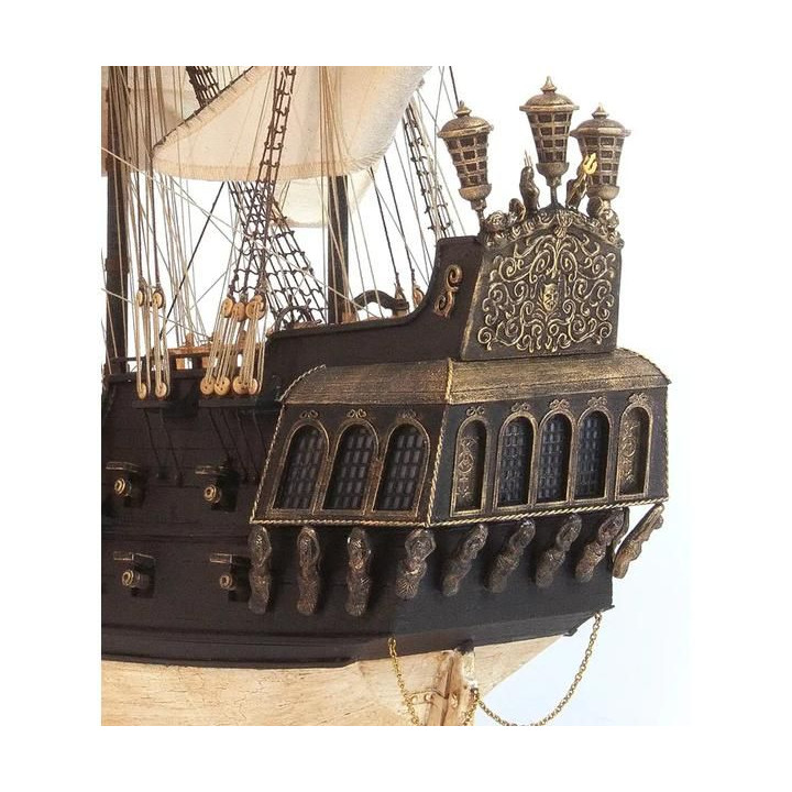 OCCRE Black Swan pirátská loď 1:75 kit