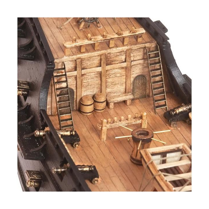 OCCRE Black Swan pirátská loď 1:75 kit