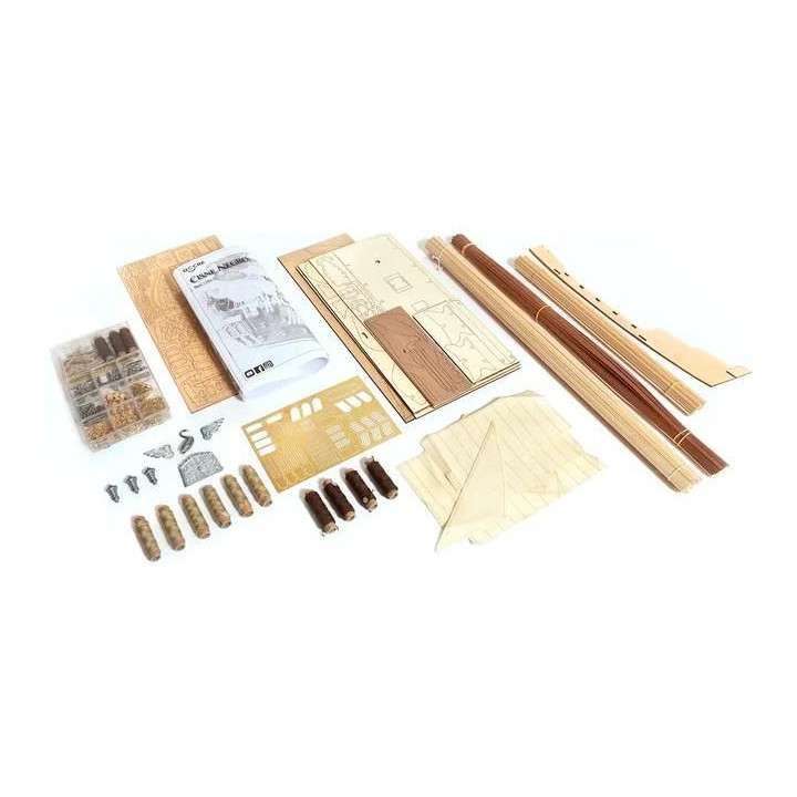 OCCRE Black Swan pirátská loď 1:75 kit