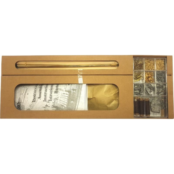 OCCRE Black Swan pirátská loď 1:75 kit