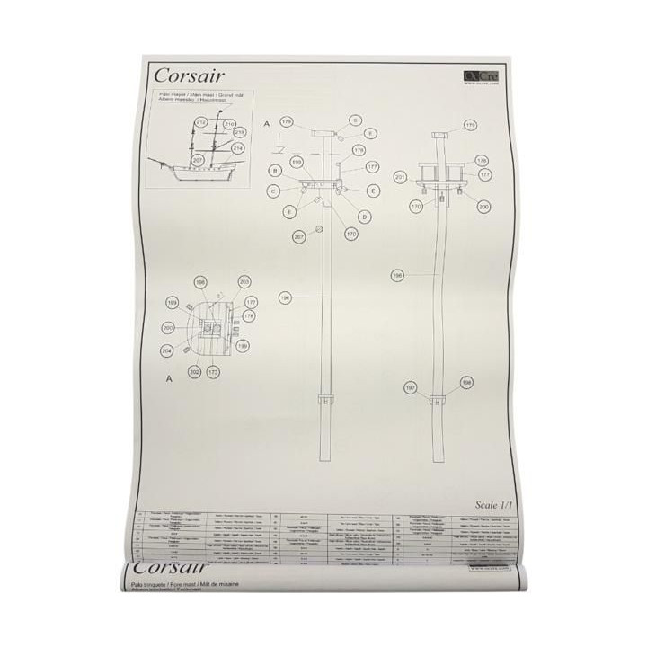OCCRE Corsair 1:80 kit