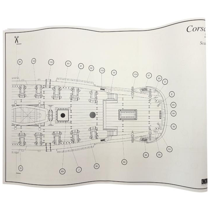 OCCRE Corsair 1:80 kit