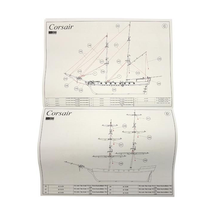 OCCRE Corsair 1:80 kit