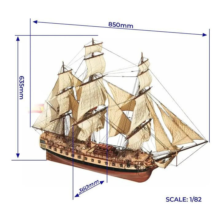 OCCRE Diana 1:85 kit