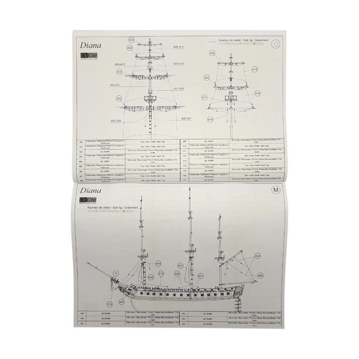 OCCRE Diana 1:85 kit