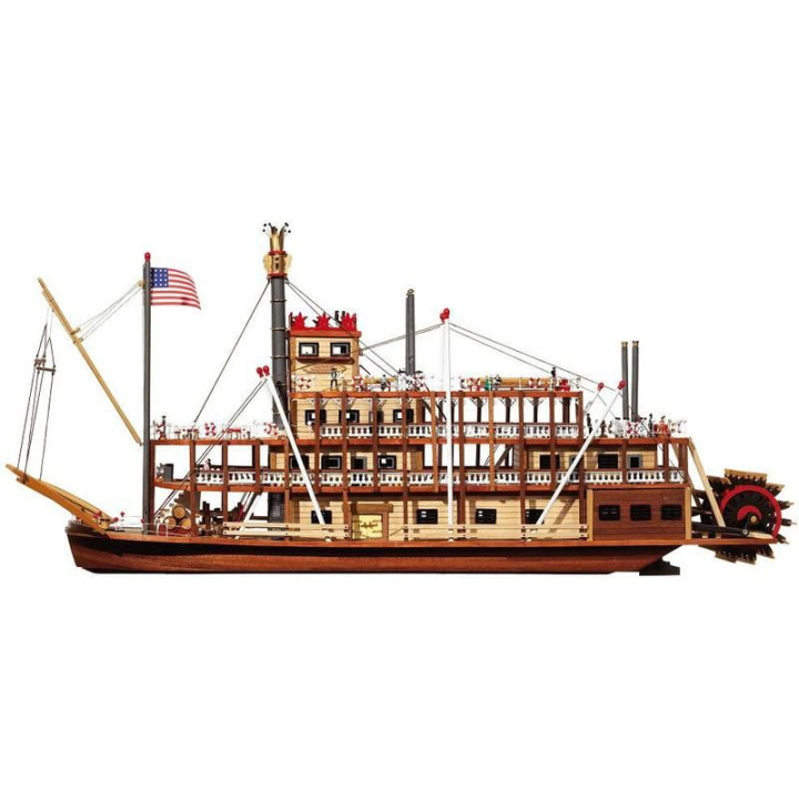 OCCRE Mississippi kolesový parník 1:80 kit