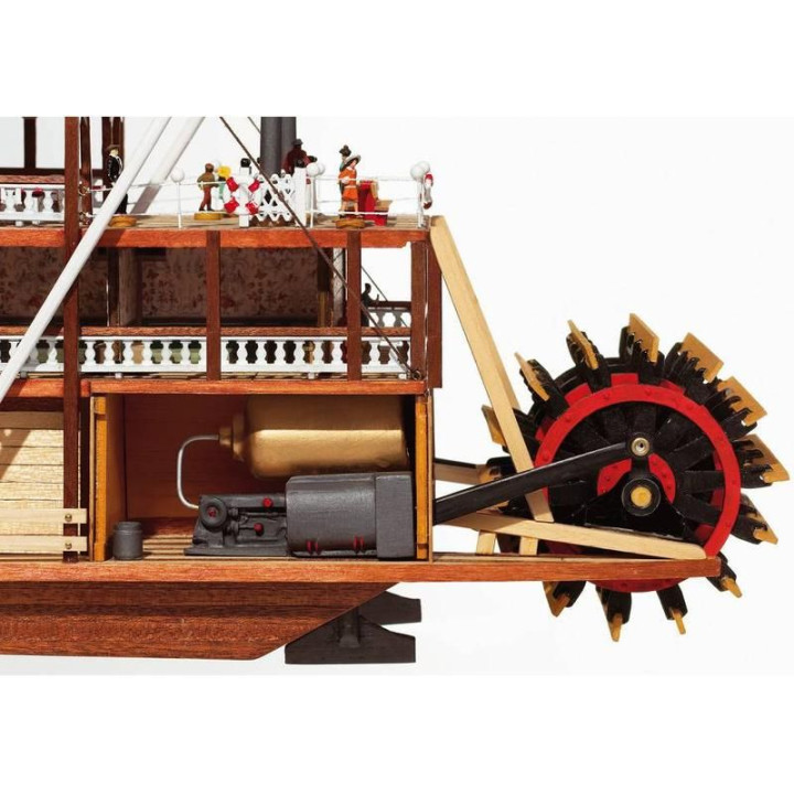 OCCRE Mississippi kolesový parník 1:80 kit