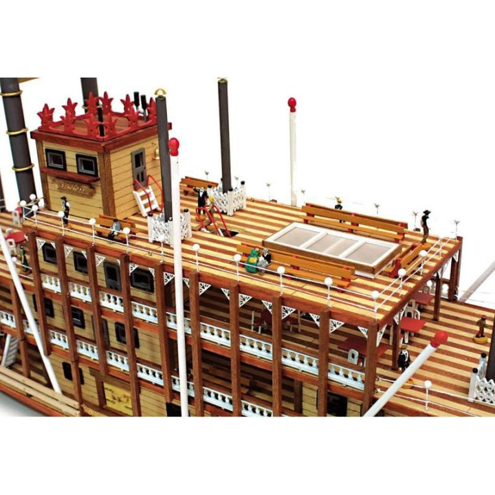 OCCRE Mississippi kolesový parník 1:80 kit