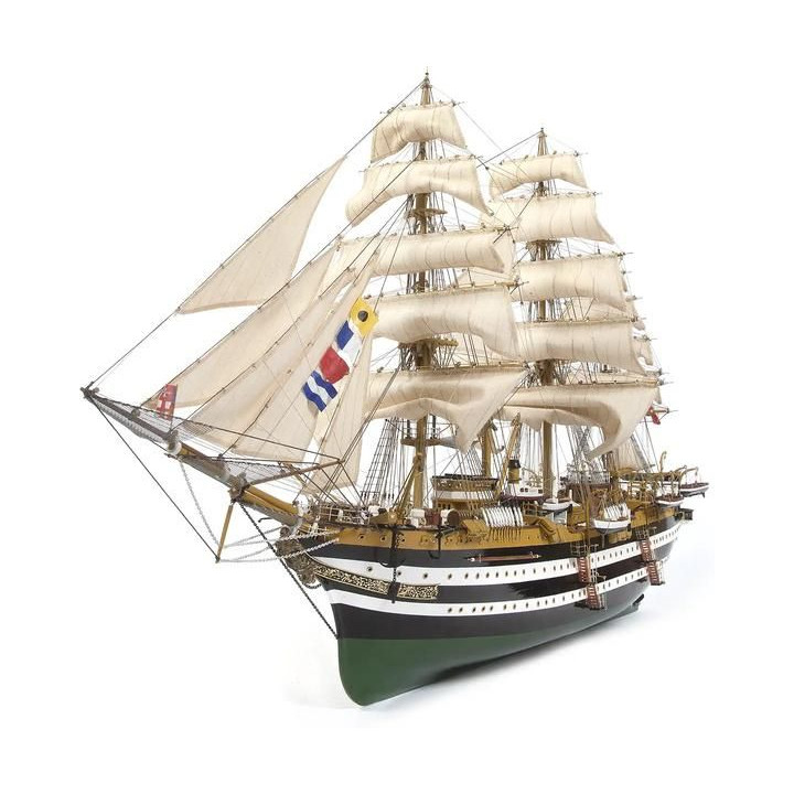 OCCRE Amerigo Vespucci 1:100 + plachty Kit