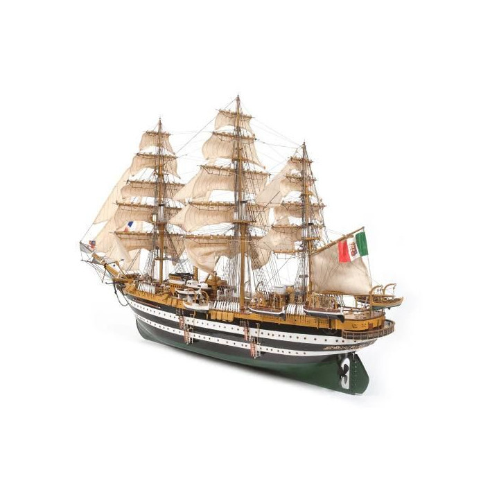 OCCRE Amerigo Vespucci 1:100 + plachty Kit