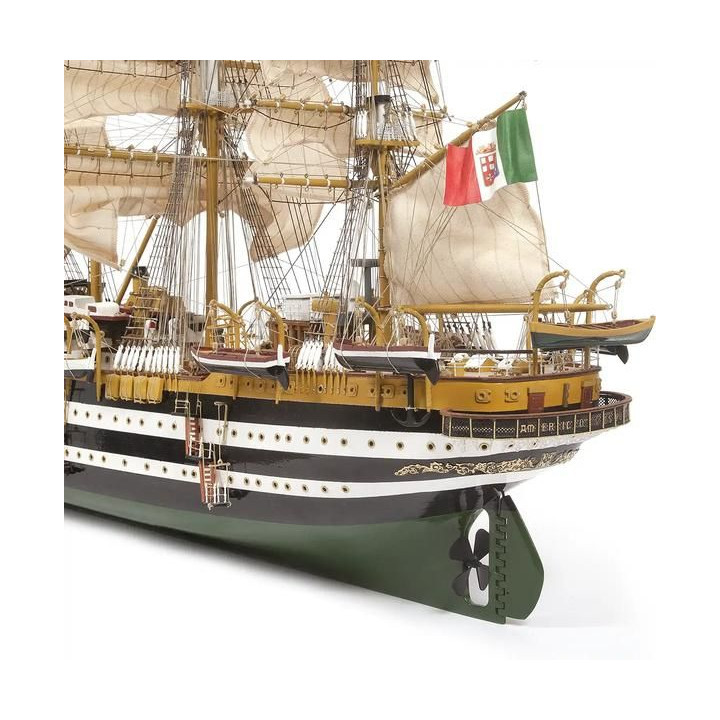 OCCRE Amerigo Vespucci 1:100 + plachty Kit