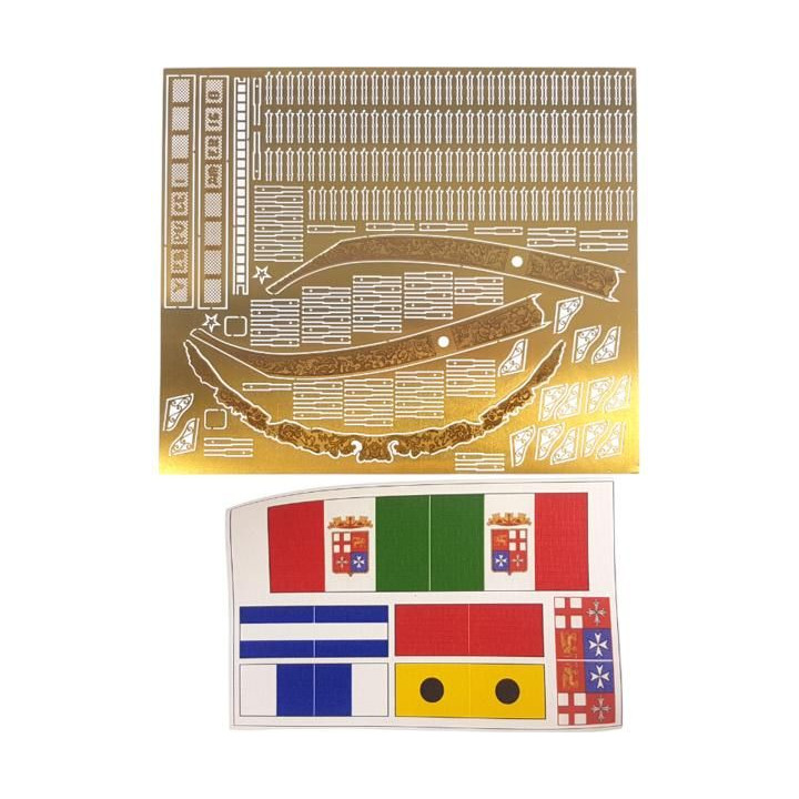 OCCRE Amerigo Vespucci 1:100 + plachty Kit