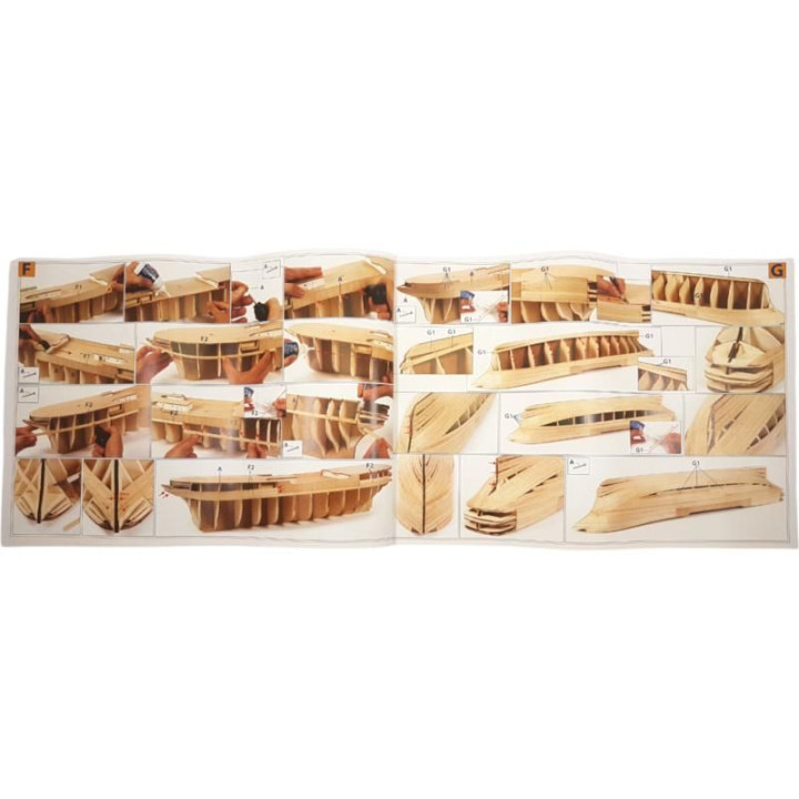 OCCRE Amerigo Vespucci 1:100 + plachty Kit