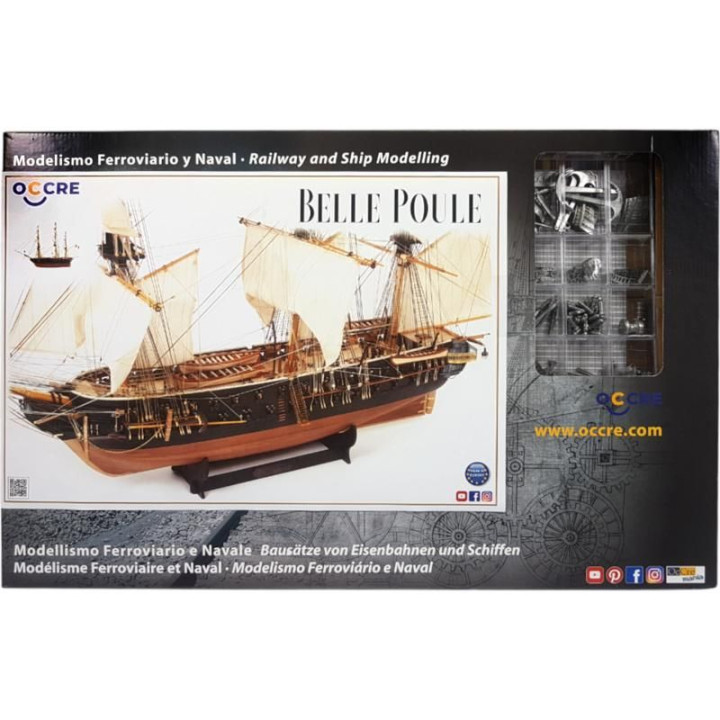 OCCRE Belle Poule 1:90 kit