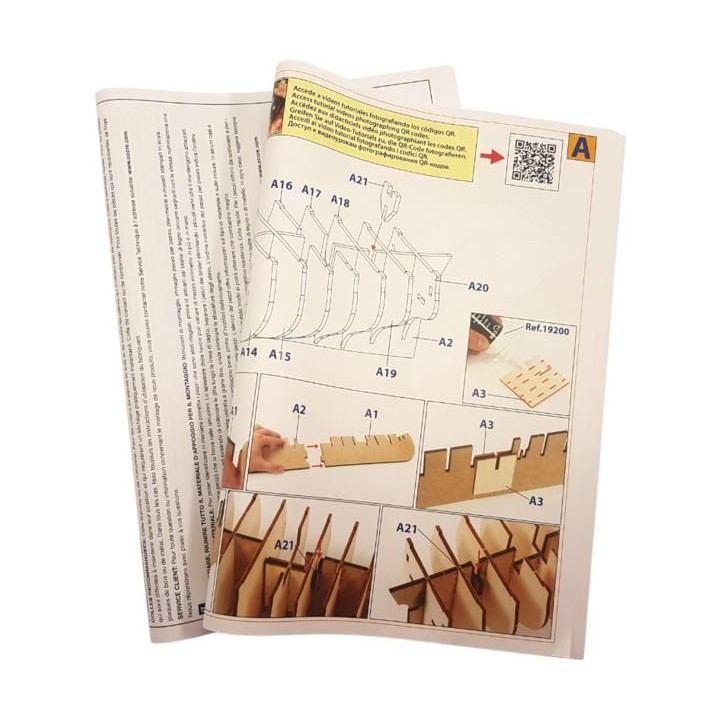 OCCRE Belle Poule 1:90 kit