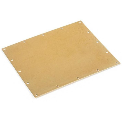 OCCRE Destička mosazná 55x47x0.3mm (10)